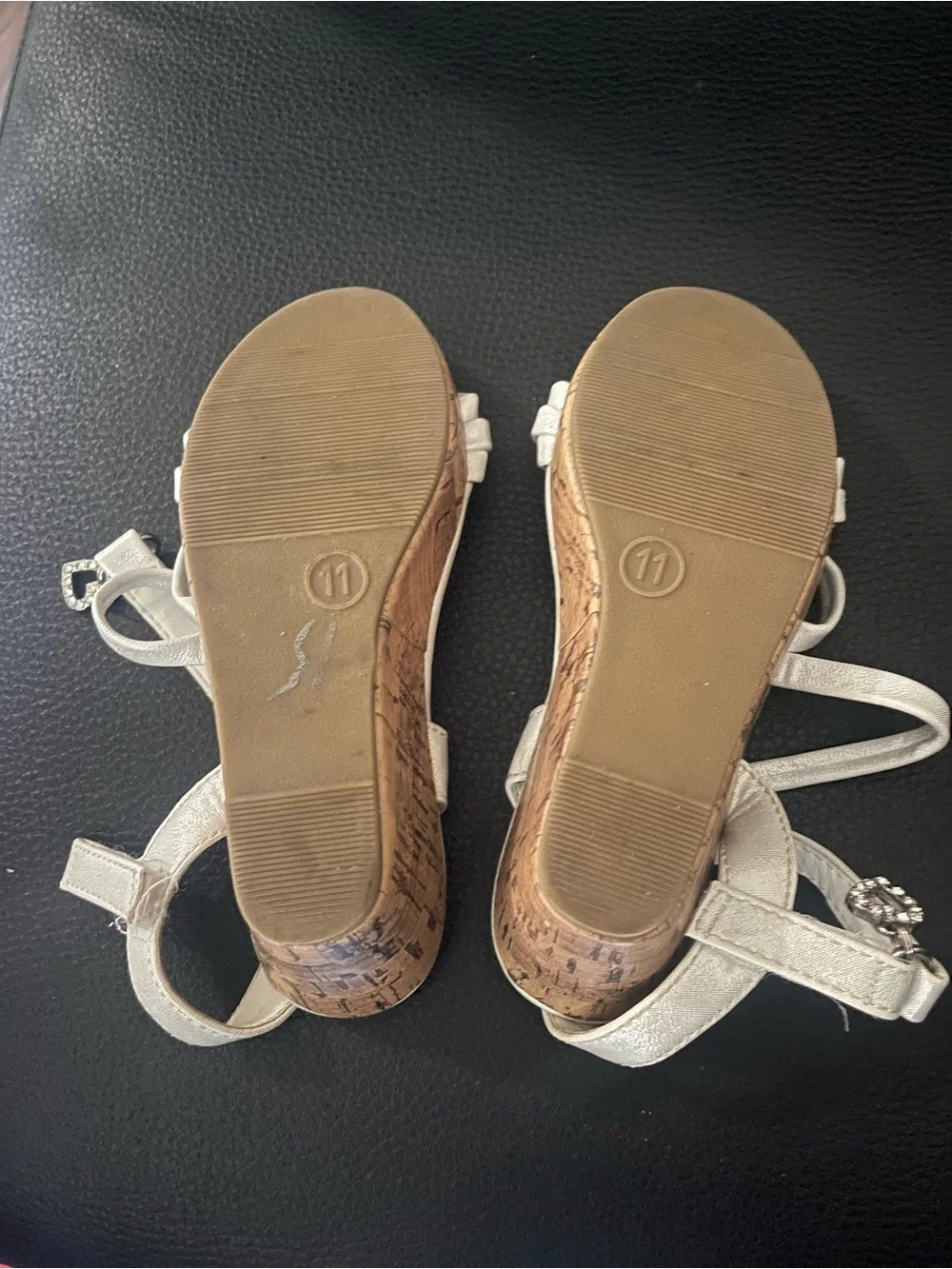 Women's White Strappy Ankle Strap Sandals